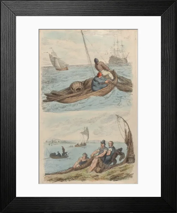 Framed Print : Plate 29, from World in Miniature, 1816. 1816. Creator: Thomas Rowlandson Framed Print : Plate 29, from World in Miniature, 1816. 1816. Creator: Thomas Rowlandson