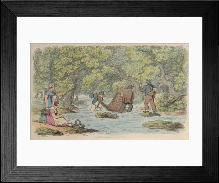 Framed Print : Plate 37, from World in Miniature, 1816. 1816. Creator: Thomas Rowlandson Framed Print : Plate 37, from World in Miniature, 1816. 1816. Creator: Thomas Rowlandson
