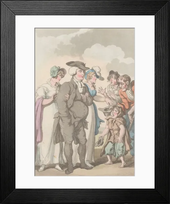 Framed Print : Frontispiece: The Vicar of Wakefield, from The Vicar of Wakefield, May 1 Framed Print : Frontispiece: The Vicar of Wakefield, from The Vicar of Wakefield, May 1