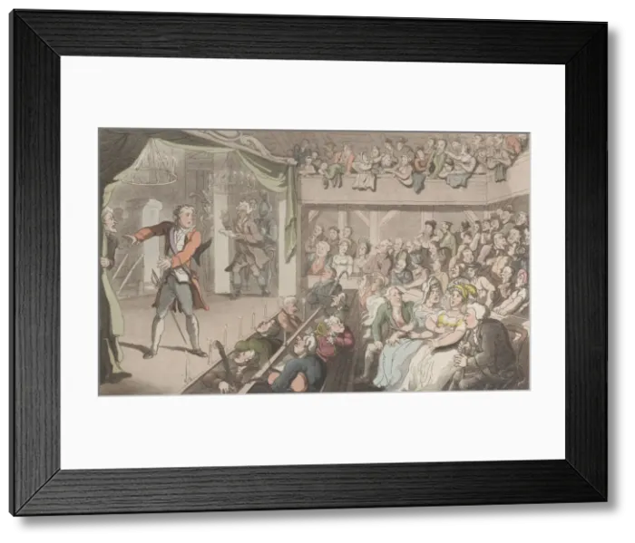 Framed Print : The Stage. George Primrose as Horatio, from The Vicar of Wakefield Framed Print : The Stage. George Primrose as Horatio, from The Vicar of Wakefield
