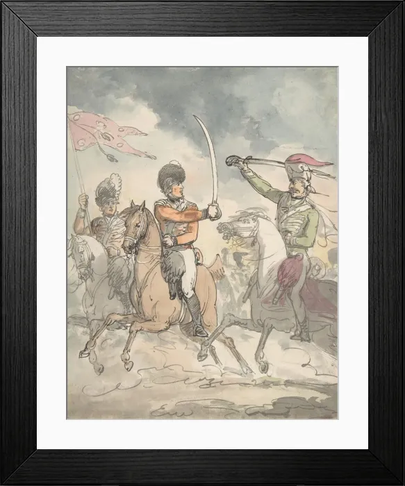 Framed Print : Unused study for a plate to Hungarian and Highland Broadsword Exercise Feb Framed Print : Unused study for a plate to Hungarian and Highland Broadsword Exercise Feb