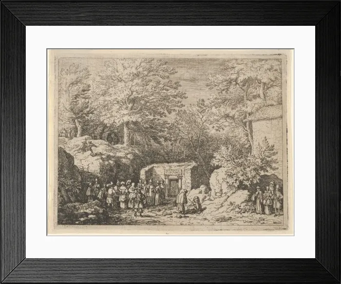 Framed Print : The Fourth Spring, 17th century. Creator: Allart van Everdingen Framed Print : The Fourth Spring, 17th century. Creator: Allart van Everdingen