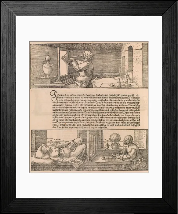 Framed Print : Underweysung der Messung (Nuremberg, 1538), 1538, 1527, 1532. 1538, 1527, 1532 Framed Print : Underweysung der Messung (Nuremberg, 1538), 1538, 1527, 1532. 1538, 1527, 1532