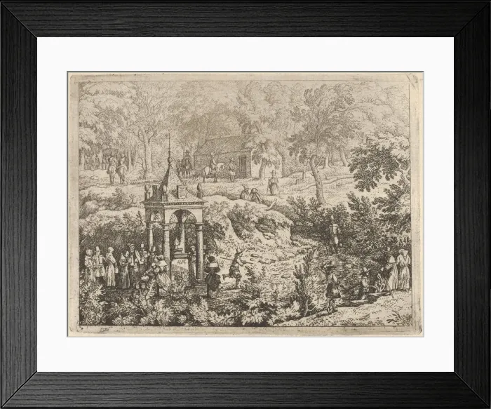 Framed Print : The Third Spring, 17th century. Creator: Allart van Everdingen Framed Print : The Third Spring, 17th century. Creator: Allart van Everdingen