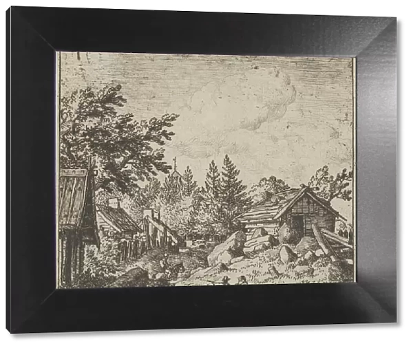 The Hamlet on the Montainous Ground, 17th century. Creator: Allart van Everdingen