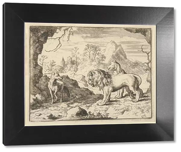 Renard Convinces the Lion and Lioness of Finding a Treasure His Father Stole from Them