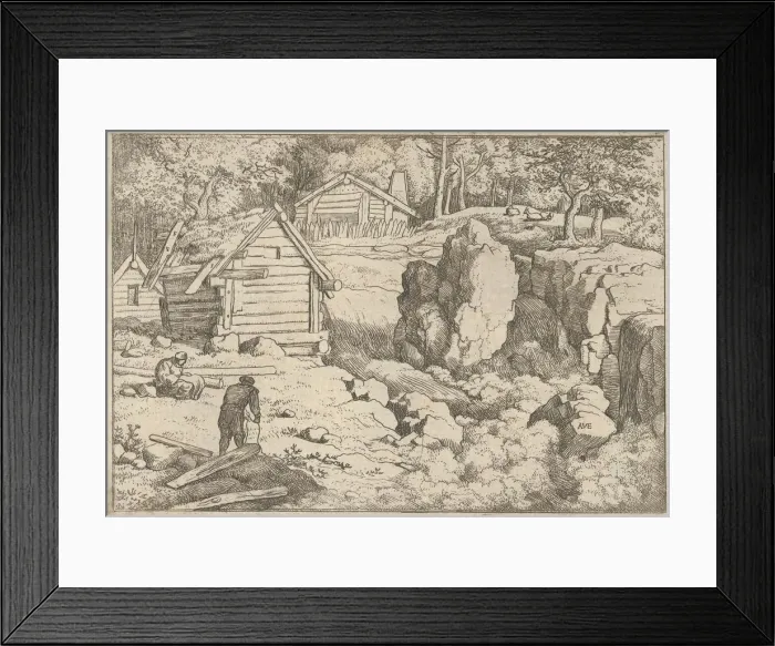 Framed Print : The Carpenter, 17th century. Creator: Allart van Everdingen Framed Print : The Carpenter, 17th century. Creator: Allart van Everdingen