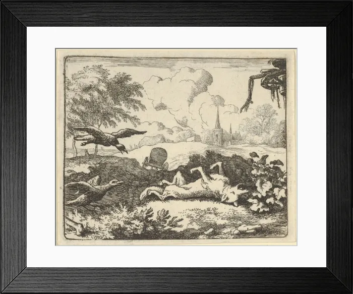 Framed Print : The Reading of a Criminal Action Againt Renard, 1650-75. Creator: Allart van Everdingen Framed Print : The Reading of a Criminal Action Againt Renard, 1650-75. Creator: Allart van Everdingen