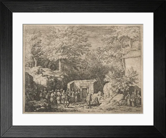 Framed Print : The Fourth Spring, 17th century. Creator: Allart van Everdingen Framed Print : The Fourth Spring, 17th century. Creator: Allart van Everdingen