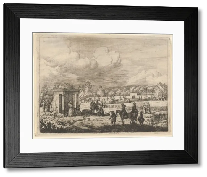 Framed Print : The First Spring, 17th century. Creator: Allart van Everdingen Framed Print : The First Spring, 17th century. Creator: Allart van Everdingen