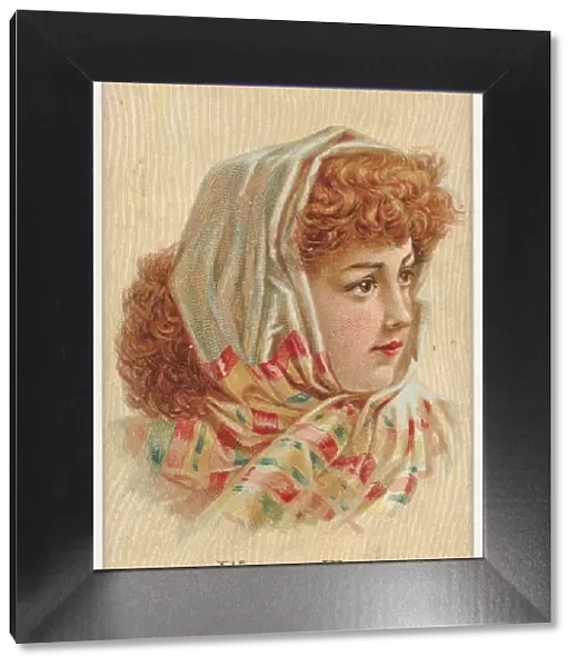 Waif Th, from Worlds Beauties, Series 2 (N27) for Allen & Ginter Cigarettes, 1888