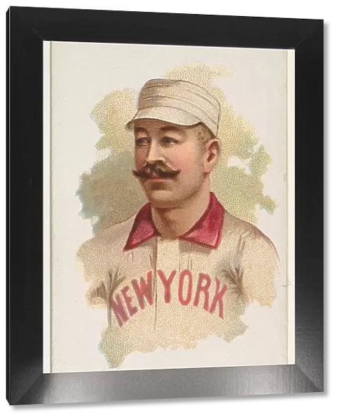 William Ewing, Baseball Player, Catcher, New York, from Worlds Champions