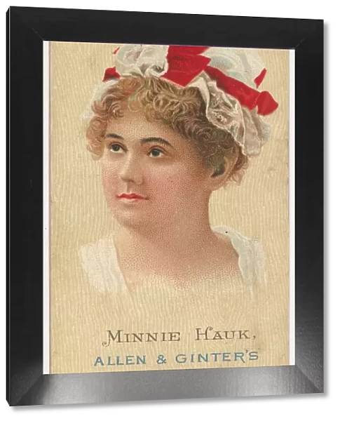 Minnie Hauk, from Worlds Beauties, Series 2 (N27) for Allen & Ginter Cigarettes