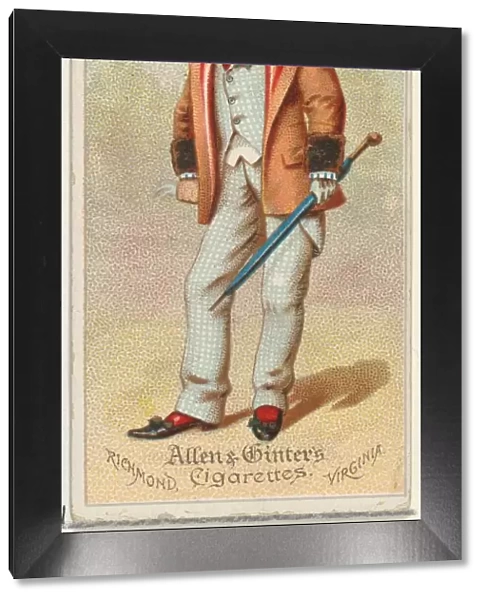 Signor Macaroni, from Worlds Dudes series (N31) for Allen & Ginter Cigarettes, 1888