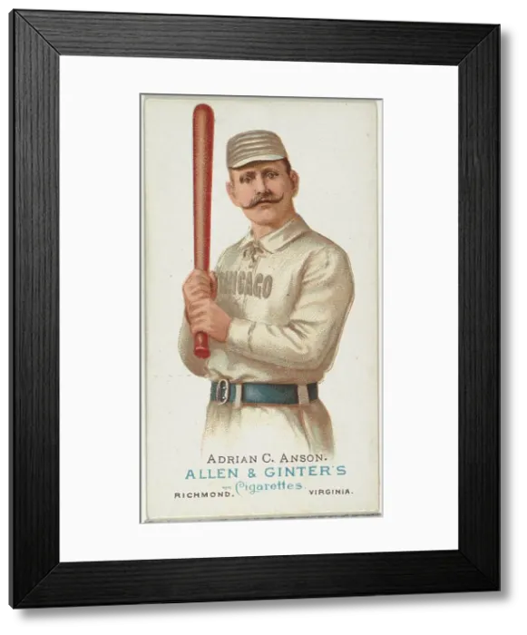 Framed Print : Adrian Cap Anson, Baseball Player, from Worlds Champions Framed Print : Adrian Cap Anson, Baseball Player, from Worlds Champions