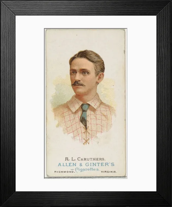 Framed Print : Robert Lee Bob Caruthers, Baseball Player, from Worlds Champions Framed Print : Robert Lee Bob Caruthers, Baseball Player, from Worlds Champions