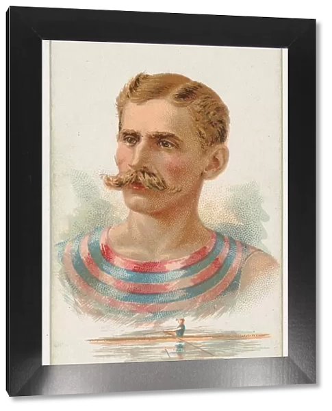 George H. Hosmer, Oarsman, from Worlds Champions, Series 1 (N28) for Allen &