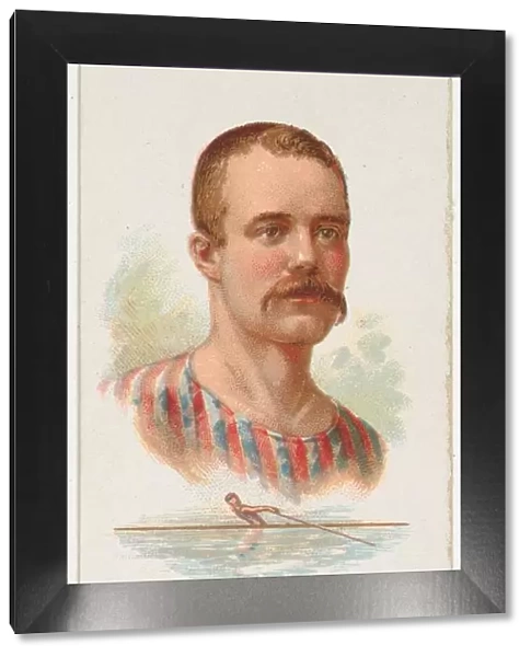 George Bubear, Oarsman, from Worlds Champions, Series 1 (N28) for Allen &