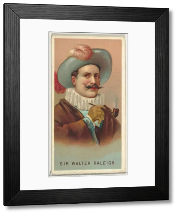 Framed Print : Sir Walter Raleigh, from Worlds Smokers series (N33) for Allen & Ginter Cigarettes Framed Print : Sir Walter Raleigh, from Worlds Smokers series (N33) for Allen & Ginter Cigarettes