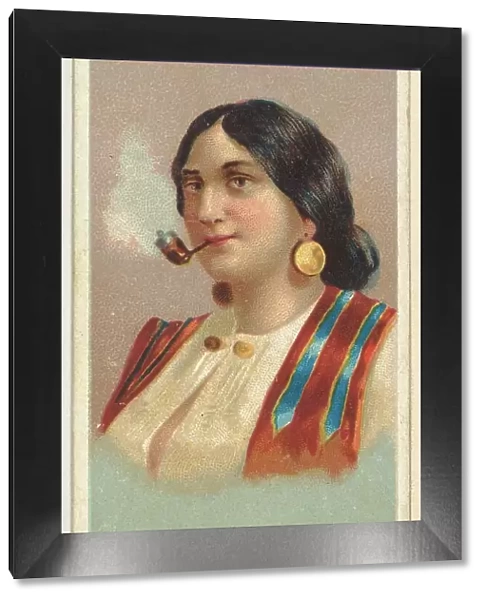 Gypsy Girl, from Worlds Smokers series (N33) for Allen & Ginter Cigarettes, 1888