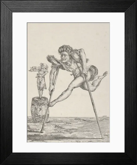 Framed Print : Le Grand Opera, 1821. 1821. Creator: Eugene Delacroix Framed Print : Le Grand Opera, 1821. 1821. Creator: Eugene Delacroix