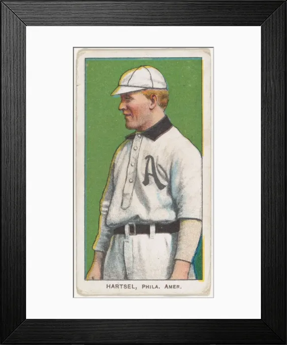 Framed Print : Hartsel, Philadelphia, American League, from the White Border series (T206) for the Ame Framed Print : Hartsel, Philadelphia, American League, from the White Border series (T206) for the Ame