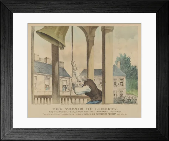 Framed Print : The Tocsin of Liberty-Rung by the State House Bell, (Independence Hall) Philadelphia Framed Print : The Tocsin of Liberty-Rung by the State House Bell, (Independence Hall) Philadelphia