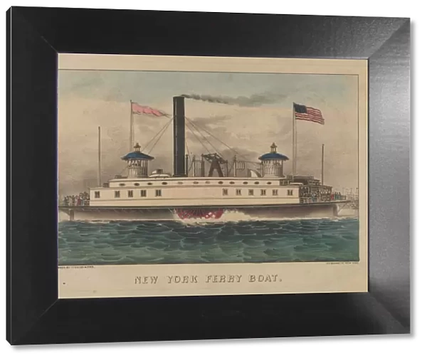 New York Ferry Boat, ca. 1860-65. ca. 1860-65. Creators: Nathaniel Currier