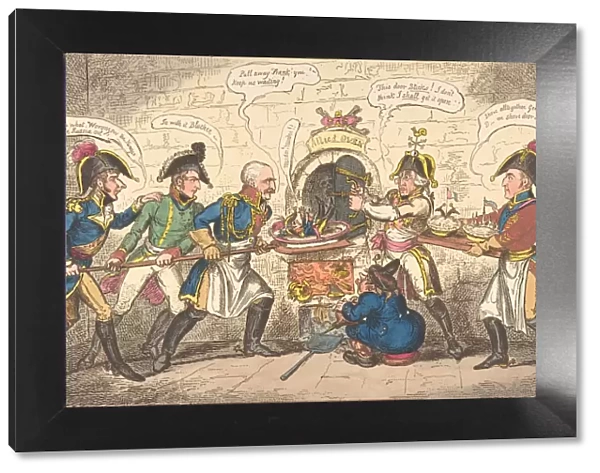 The Allied Bakers or the Corsican Toad in the Hole, April 1, 1814. April 1, 1814