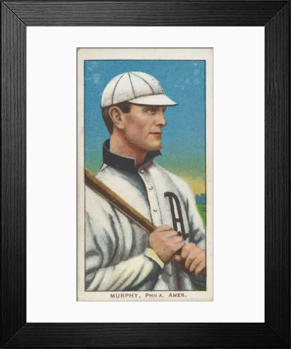 Framed Print : Murphy, Philadelphia, American League, from the White Border series (T206) for the Amer Framed Print : Murphy, Philadelphia, American League, from the White Border series (T206) for the Amer