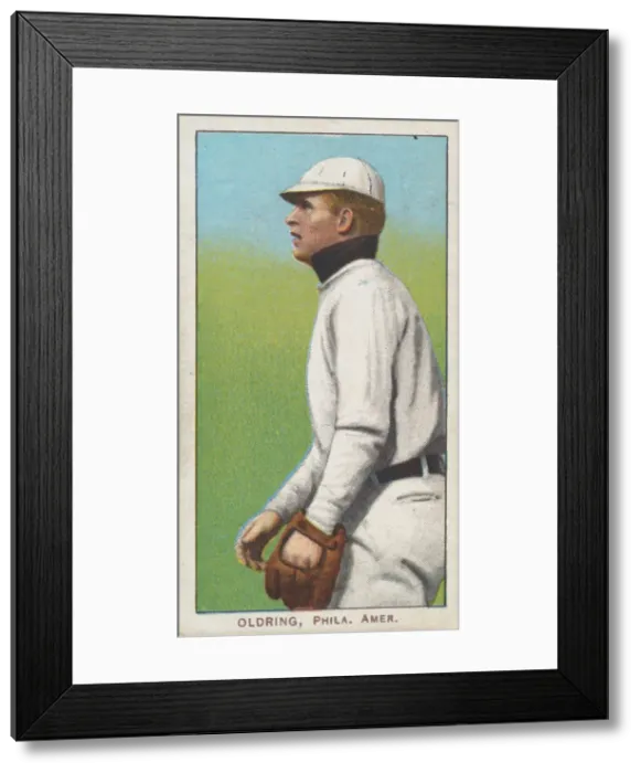 Framed Print : Oldring, Philadelphia, American League, from the White Border series (T206) for the Ame Framed Print : Oldring, Philadelphia, American League, from the White Border series (T206) for the Ame