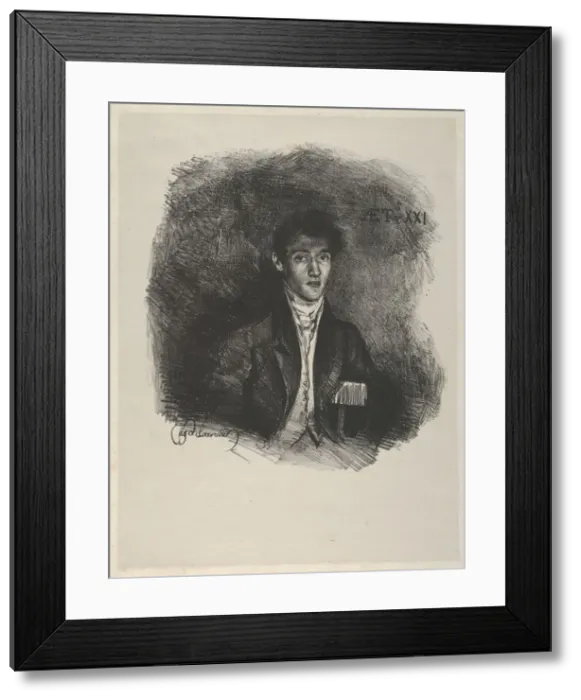 Framed Print : Baron Schwiter (Louis Auguste Schwiter, 1805-1889), 1826. 1826 Framed Print : Baron Schwiter (Louis Auguste Schwiter, 1805-1889), 1826. 1826
