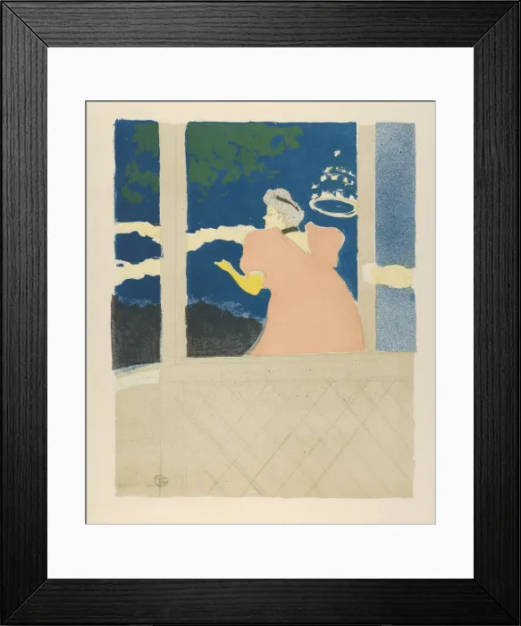 Framed Print : At Les Ambassadeurs (Au Cafe-Concert / At the Cafe Concert), 1894. 1894 Framed Print : At Les Ambassadeurs (Au Cafe-Concert / At the Cafe Concert), 1894. 1894