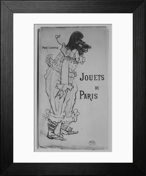 Framed Print : Jouets De Paris, 1901. 1901. Creator: Henri de Toulouse-Lautrec Framed Print : Jouets De Paris, 1901. 1901. Creator: Henri de Toulouse-Lautrec
