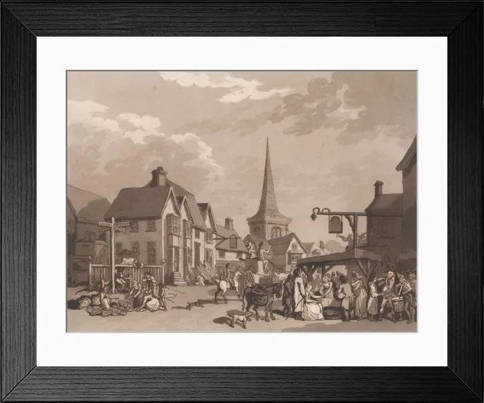 Framed Print : Cuckfield (An Excursion to Brighthelmstone), June 1, 1790. June 1, 1790 Framed Print : Cuckfield (An Excursion to Brighthelmstone), June 1, 1790. June 1, 1790