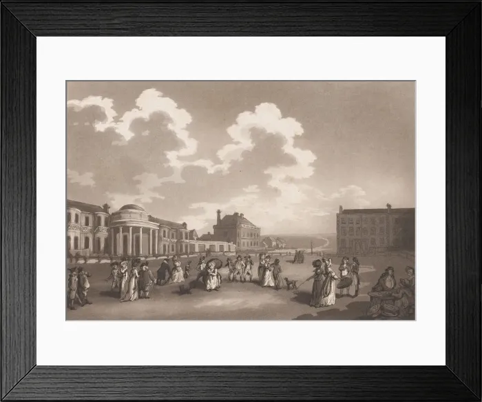Framed Print : The Steine (An Excursion to Brighthelmstone), June 1, 1790. June 1, 1790 Framed Print : The Steine (An Excursion to Brighthelmstone), June 1, 1790. June 1, 1790