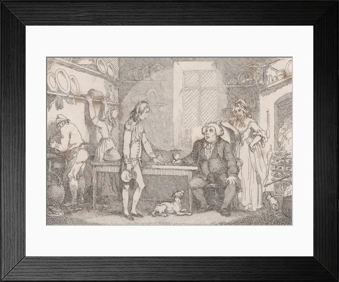 Framed Print : Young Adams Catechised by Parson Adams, from The Adventures of Joseph Andrews Framed Print : Young Adams Catechised by Parson Adams, from The Adventures of Joseph Andrews