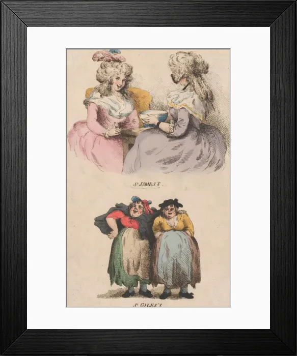 Framed Print : St. Jamess and St. Giless, December 1, 1791. December 1, 1791 Framed Print : St. Jamess and St. Giless, December 1, 1791. December 1, 1791