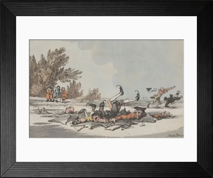 Framed Print : Cold Broth & Calamity, January 26, 1792. January 26, 1792 Framed Print : Cold Broth & Calamity, January 26, 1792. January 26, 1792