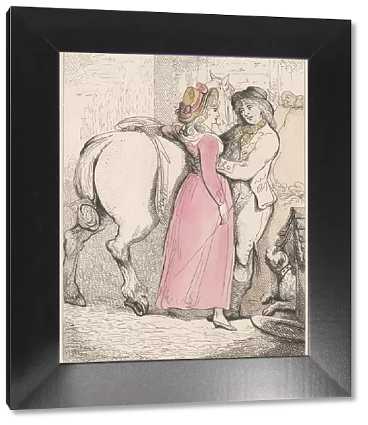 The Millers Love, August 18, 1798. August 18, 1798. Creator: Thomas Rowlandson