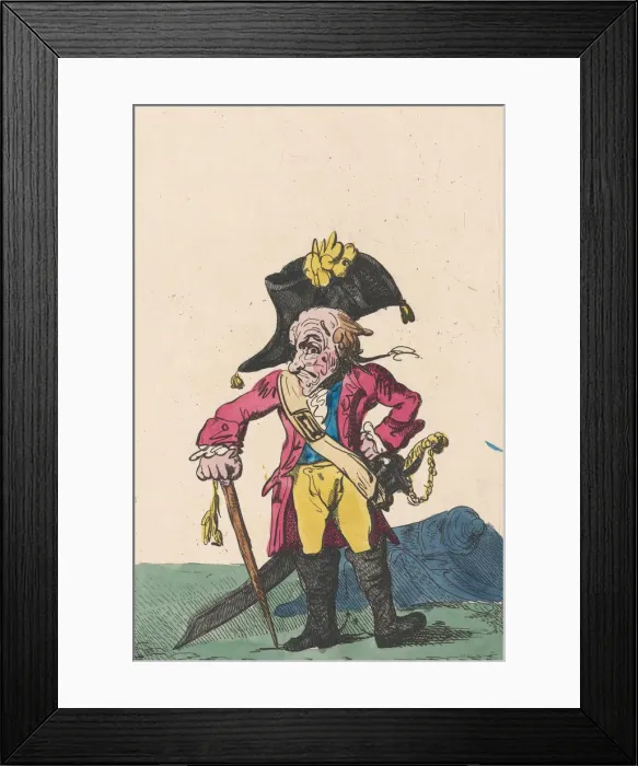 Framed Print : Anything Will Do For an Officer, January 1, 1796. January 1, 1796 Framed Print : Anything Will Do For an Officer, January 1, 1796. January 1, 1796