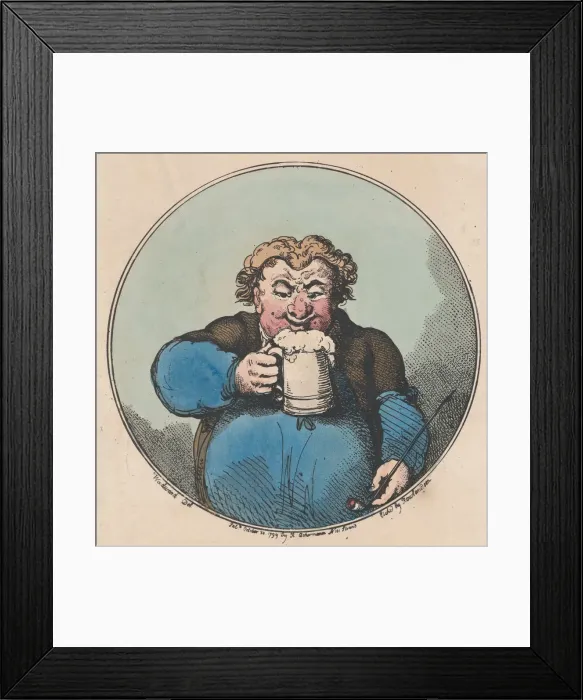 Framed Print : My Service To You, October 20, 1799. October 20, 1799. Creator: Thomas Rowlandson Framed Print : My Service To You, October 20, 1799. October 20, 1799. Creator: Thomas Rowlandson
