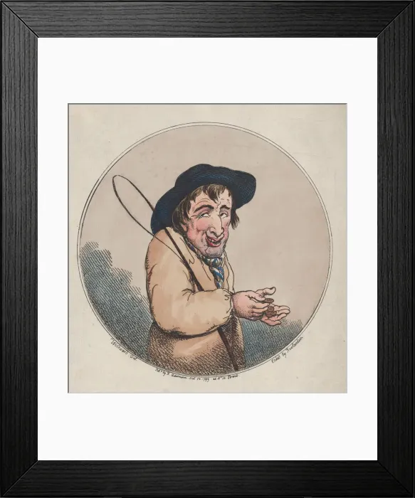 Framed Print : Pretty Well Thank You, October 20, 1799. October 20, 1799. Creator: Thomas Rowlandson Framed Print : Pretty Well Thank You, October 20, 1799. October 20, 1799. Creator: Thomas Rowlandson