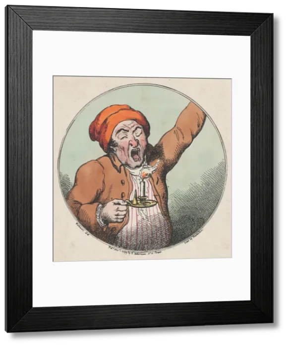 Framed Print : Good Night, November 1, 1799. November 1, 1799. Creator: Thomas Rowlandson Framed Print : Good Night, November 1, 1799. November 1, 1799. Creator: Thomas Rowlandson
