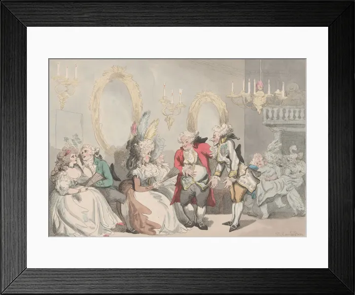 Framed Print : A Master of the Ceremonies Introducing a Partner, November 24, 1795. November 24, 1795 Framed Print : A Master of the Ceremonies Introducing a Partner, November 24, 1795. November 24, 1795