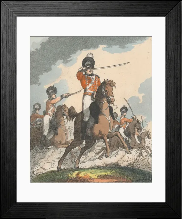 Framed Print : Guard, September 1, 1798. September 1, 1798. Creator: Thomas Rowlandson Framed Print : Guard, September 1, 1798. September 1, 1798. Creator: Thomas Rowlandson
