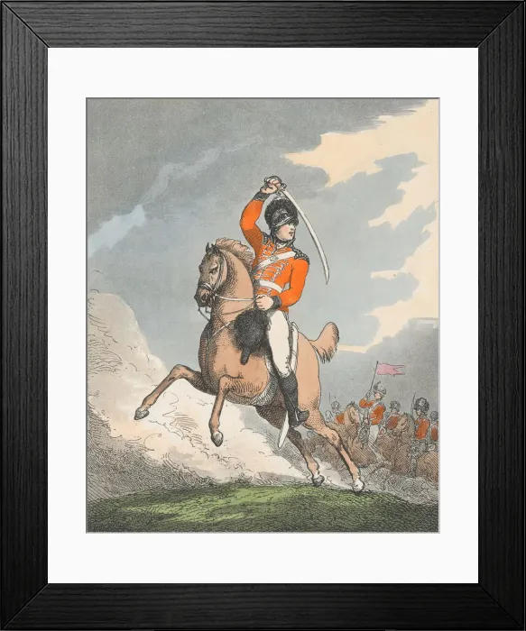 Framed Print : Bridle Arm Protect, September 1, 1798. September 1, 1798. Creator: Thomas Rowlandson Framed Print : Bridle Arm Protect, September 1, 1798. September 1, 1798. Creator: Thomas Rowlandson