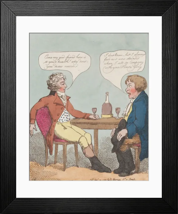 Framed Print : Squire, August 30, 1799. August 30, 1799. Creator: Thomas Rowlandson Framed Print : Squire, August 30, 1799. August 30, 1799. Creator: Thomas Rowlandson
