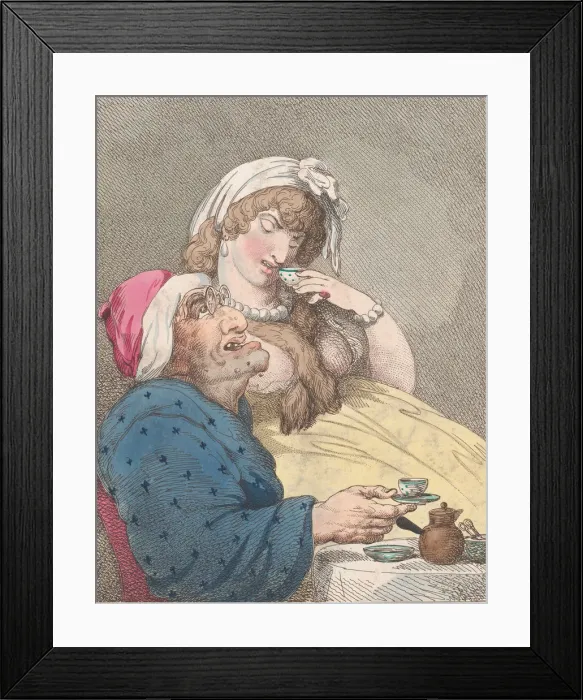 Framed Print : St Jamess Courtship, April 10, 1799. April 10, 1799. Creator: Thomas Rowlandson Framed Print : St Jamess Courtship, April 10, 1799. April 10, 1799. Creator: Thomas Rowlandson
