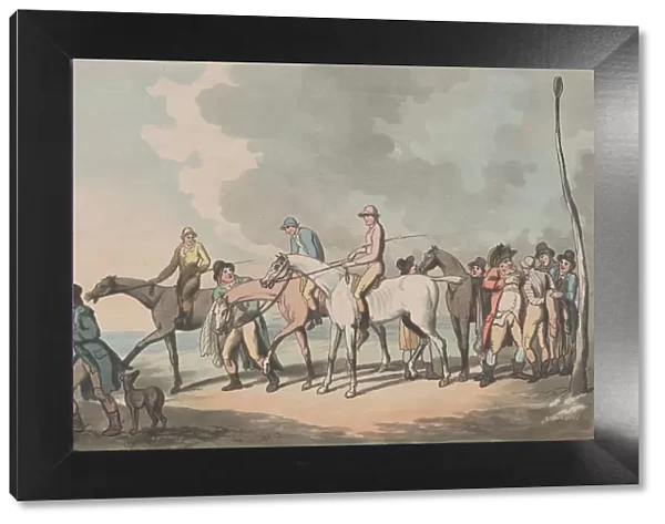 Mounting [The Mount], January 1, 1799. January 1, 1799. Creator: Thomas Rowlandson